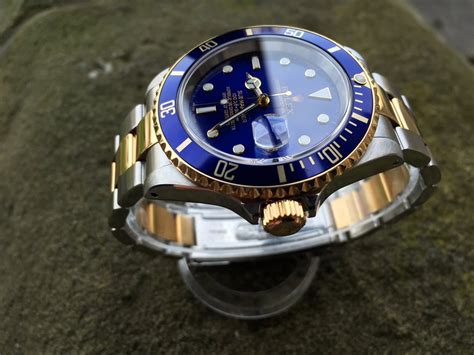 rolex gold e blu|rolex submariner blue gold silver.